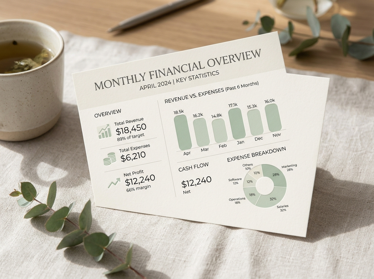 Monthly statistics & recaps